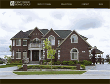 Tablet Screenshot of centennialhomegroup.com